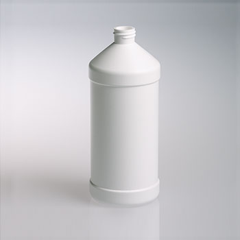 HDPE Modern Round Bottle